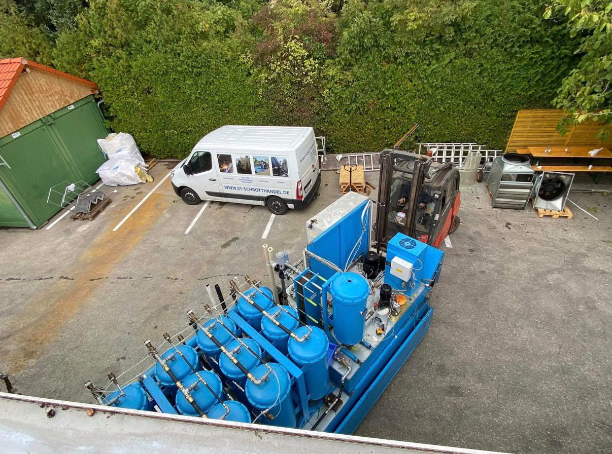 Drohnenaufnahme Firmengelaende